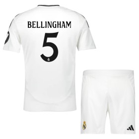 Nogometni Dresovi Real Madrid Bellingham 5 Dječji Domaći 2024-25 Kratkih Rukava
